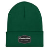 Freedom Kind Anti-Tyranny Black Logo | Cuffed Beanie - Spruce