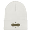 Freedom Kind Anti-Tyranny Brown Logo | Cuffed Beanie - White