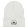 Farm Theme Freedom Kind Logo | Cuffed Beanie - White