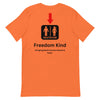 Just a Restroom Sign | Men's T-Shirt - Orange