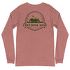 Farm Theme | Women's Long Sleeve Tee - Heather Mauve