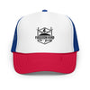 Hunting Fishing | Foam Trucker Hat - White / Royal / Red