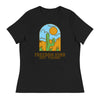 Anti - Tyranny Desert | Women's Relaxed T-Shirt - Black