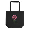 Anti - Tyranny Rose | Eco Tote Bag - Black