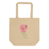 Anti - Tyranny Rose | Eco Tote Bag - Oyster