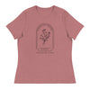 Donald Trump Based | Women's Relaxed T-Shirt - Heather Mauve