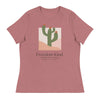 Lover of Plants Haters of Tyranny | Women's Relaxed T-Shirt - Heather Mauve