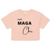 Maga Chic 01 | Women’s crop top - Pale Pink