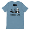 OG Anti - Tyranny Crew | Men's T-Shirt - Steel Blue