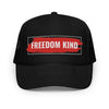 Red Freedom Kind | Foam trucker hat - Black