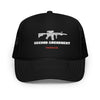 second amendment 01 Foam trucker hat - Black