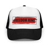 Red Freedom Kind Foam trucker hat - Black / White / Black