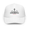 Proud Christian | Foam trucker hat - White