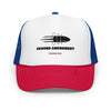 Second Amendment | Foam trucker hat - White / Royal / Red