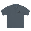 Anti-Tyranny Buck | Men's Premium Polo - Steel Grey