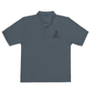 Anchor Anti - Tyranny | Men's Premium Polo - Steel Grey