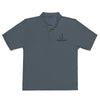 Hook Anti - Tyranny | Men's Premium Polo - Steel Grey