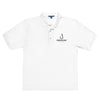 Hook Anti - Tyranny | Men's Premium Polo - White