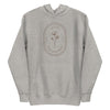 1776 Simple Flower | Women's Hoodie - Carbon Grey