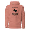 We Stand With Texas | Unisex Hoodie - Dusty Rose