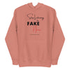 Stop Listening to Fake News 01 | Women's Hoodie - Dusty Rose
