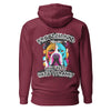 Love Pitbulls Hate Tyranny | Men's Hoodie - Maroon