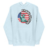 Freedom Kind Graffiti Logo | Women's Hoodie - Sky Blue