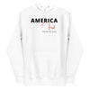 America First | Women's Hoodie - White