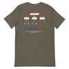 Lovers of The Constitution of The United States of America | Men's T-Shirt - Army