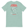 SNOW FLAKES | Men's T-shirt - Heather Prism Dusty Blue
