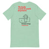 NO JOBS | Men's T-shirt - Heather Prism Mint