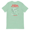 SNOW FLAKES | Men's T-shirt - Heather Prism Mint