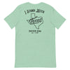 I Stand With Texas | Men's T-shirt - Heather Prism Mint