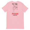 TO THE MOON | Men's T-shirt - Pink