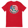 Freedom Kind Statue of Liberty | Men's T-Shirt - Red