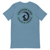 Seekers Of Freedom | Men's T-shirt - Steel Blue
