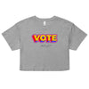 Vote | Women’s crop top - Athletic Heather