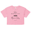 Don't Ness with My Kids 01 | Women’s crop top - Bubblegum