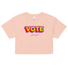 Vote | Women’s crop top - Pale Pink
