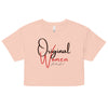 Original Women 01 | Women’s crop top - Pale Pink