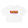 Vote | Women’s crop top - White