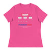 Lovers of The Constitution of The United States of America | Women's Relaxed T-Shirt - Berry