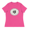 Lovers of Freedom & Roses | Women's Relaxed T-Shirt - Berry