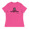 Mother Not Egg Carrier | Women's Relaxed T-Shirt - Berry