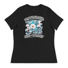 Winter Flowers | Women's Relaxed T-Shirt - Black