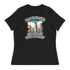 Love Chicago, Hate Tyranny | Women's Relaxed T-Shirt - Black