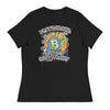 Love Bitcoin, Hate Tyranny | Women's Relaxed Fit T-Shirt - Black
