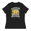 Love Bitcoin, Hate Tyranny | Women's Relaxed T-Shirt - Black