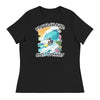 Freedom Kind Surfer | Women's Relaxed T-Shirt - Black