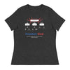 Lovers of The Constitution of The United States of America | Women's Relaxed T-Shirt - Dark Grey Heather